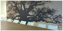 Digitally printed wallpaper by Quad signs